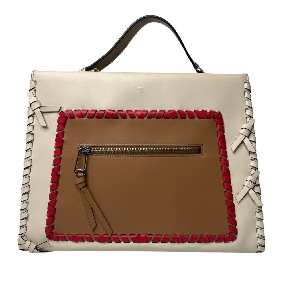 🔴SOLD🔴 FENDI • WHIPSTITCH RUNWAY BAG W/ PRICE TAG